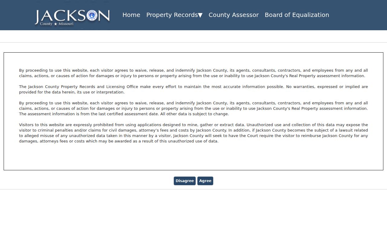 Lee's Summit resident-records Jackson County real-property search